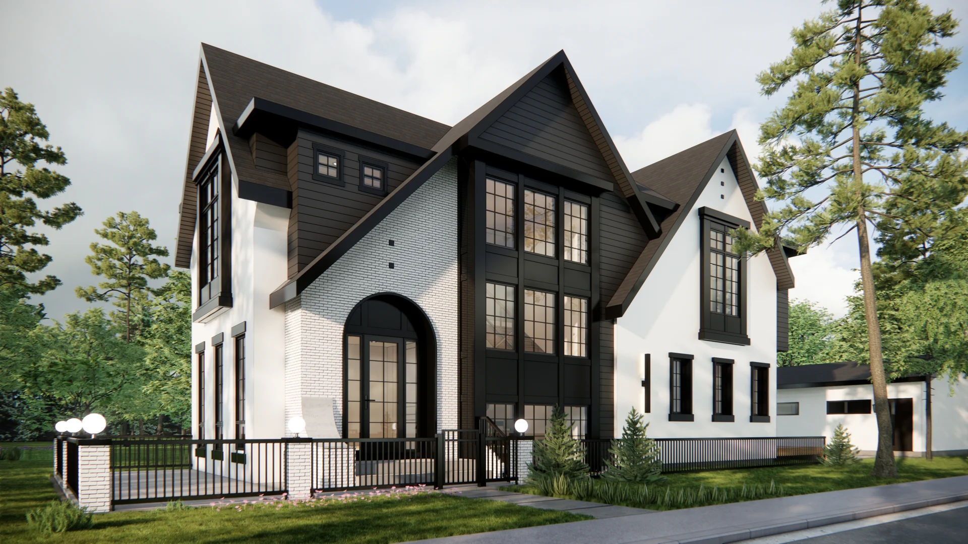 Architectural rendering of Spruce 3728